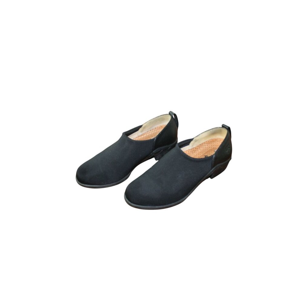 Ariat Womens Black Slip-On Shoes With Leather Trim & Low Heel USA Size 7 - Picture 10 of 11